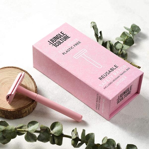 Image du produit Jungle Culture - Rasoir réutilisable rose