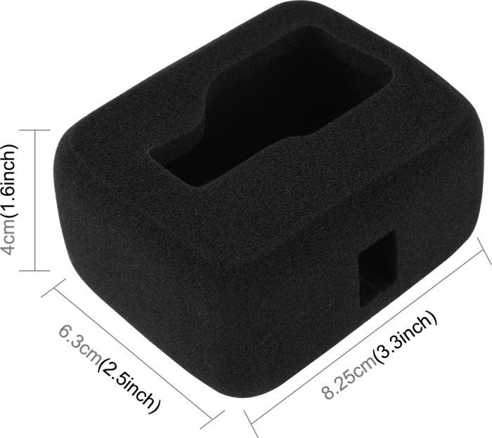 Actual product image Puluz GoPro Hero 8 Black windscreen housing