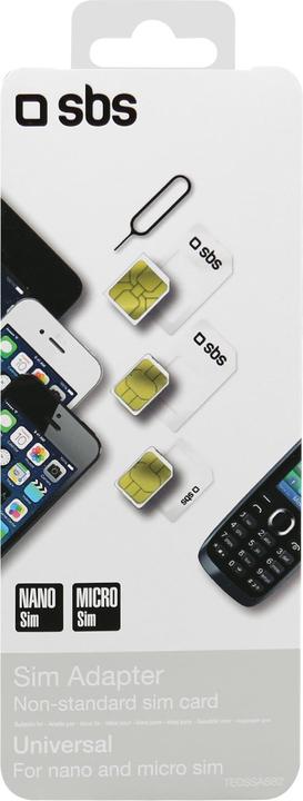 Image du produit SBS Kit d'adaptateur de carte SIM