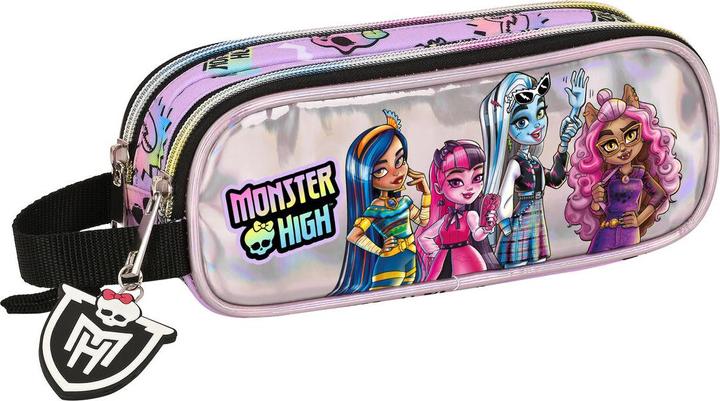 Image du produit Monster High Étui double multi-usages Best boos Violet 21 x 8 x 6 cm