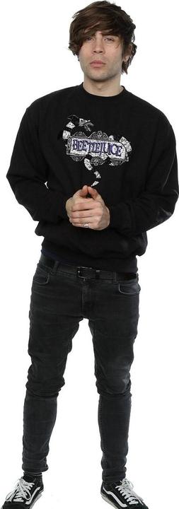 Image du produit Beetlejuice Sweat-shirt en coton avec logo Sandworm pour hommes (XXL)