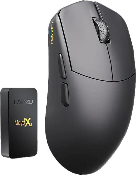 Actual product image Lamzu Maya X Gaming-Maus 8K Wireless - schwarz (Wireless)