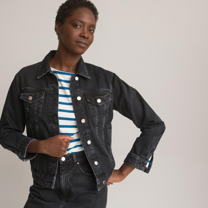 Actual product image La Redoute Collections Iconic denim jacket (44)
