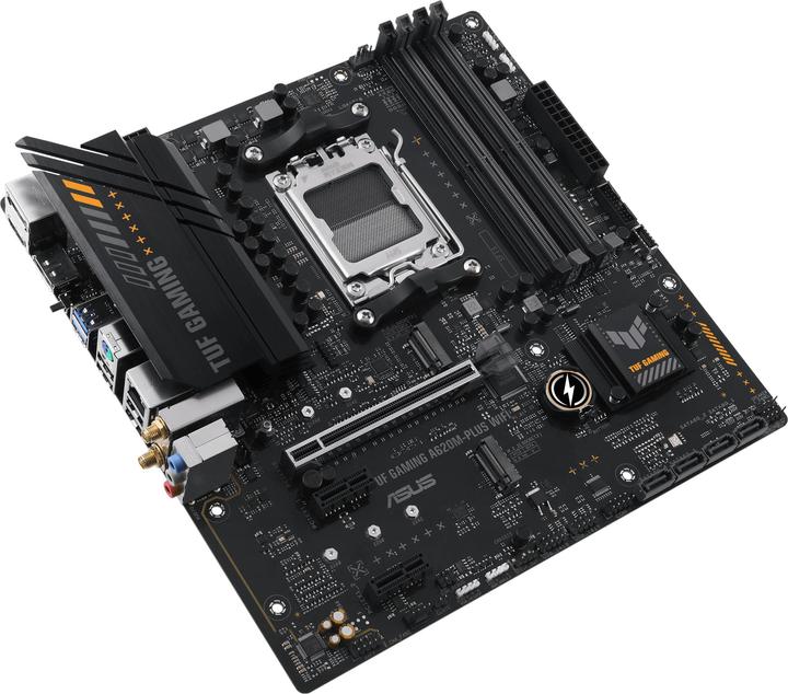 Actual product image ASUS TUF GAMING A620M-PLUS WIFI (AM5, AMD A620, mATX)