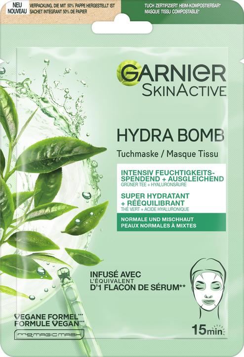 Garnier Hydra Bomb Green Tea