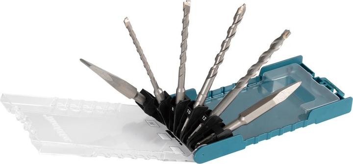 Actual product image Makita SDS+drill bit set 6 pcs. (100 mm)