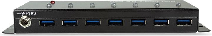 Actual product image LogiLink USB 3.0 hub, 7 ports, industrial design (USB-B, 7 Ports)