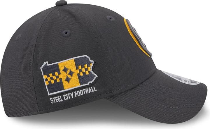 Immagine prodotto New Era Cappello 9Forty Stretch 2024 DRAFT Pittsburgh Steelers (Taglia unica)
