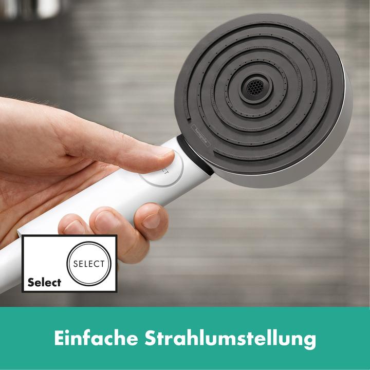 Produktbild hansgrohe Pulsify Select S 105 Relaxation (3 Strahlarten, 11.40 l/min)
