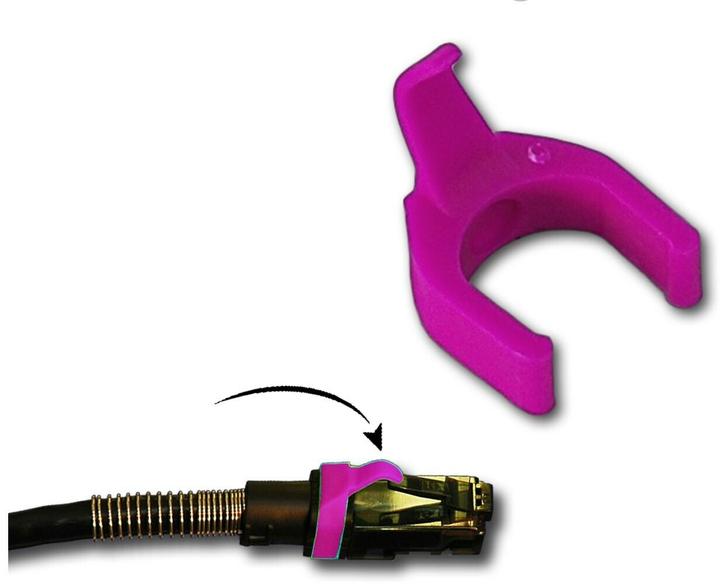 Produktbild PatchSee Kabel Clip Farbe, Set=