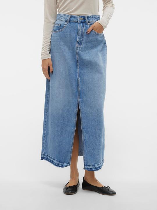 Image du produit Vero Moda VMZAYLA HR SLIT LONG DNM SKIRT LI3101 Jupe en jean (S)
