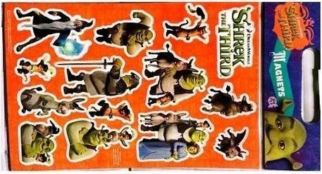 Actual product image Shrek Characters Fridge Magnet (1 x)