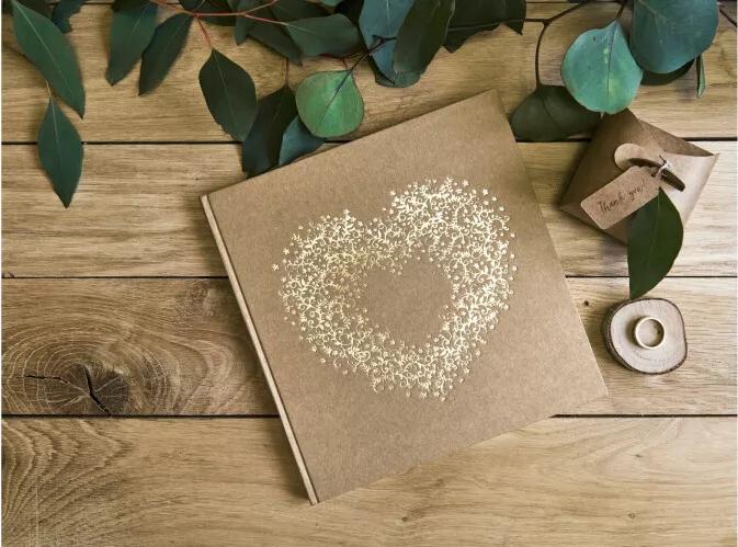 Actual product image Partydeco Guestbook heart (20.5 x 20.5 cm)