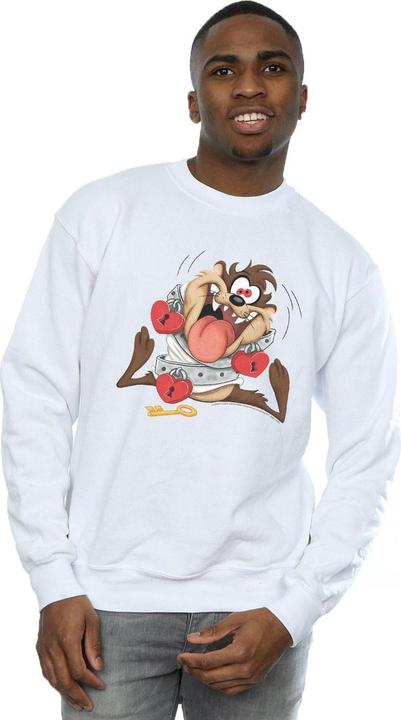 Immagine prodotto Looney Tunes Taz Valentine's Day Madly In Love Felpa Uomo (M)