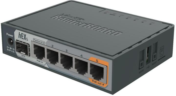 Actual product image MikroTik VPN Router RB760iGS hEX S