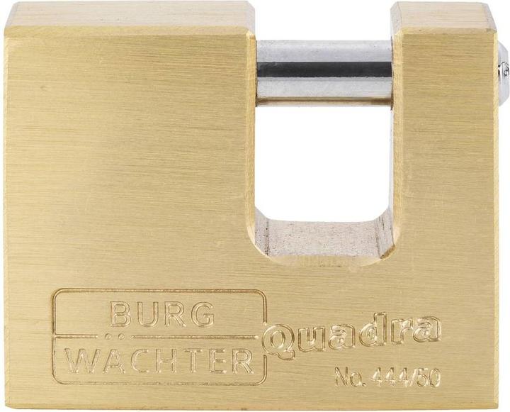 Burg Wächter 28591 Vorhängeschloss 50.00 mm verschieden schliessend Messing Sch