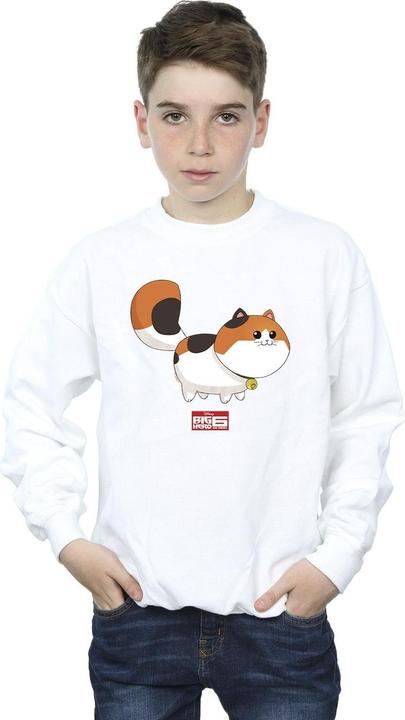 Immagine prodotto Disney Big Hero 6 Baymax Kitten Pose Felpa Ragazzi (140, 146)