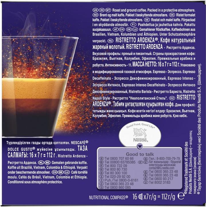 Immagine prodotto Nescafé Dolce Gusto Ardenza (16 x Porta.)