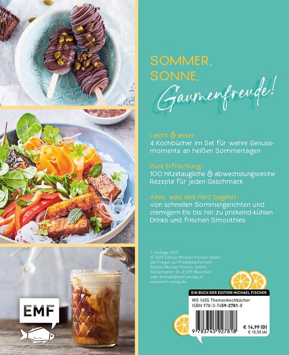 Actual product image Die grosse Sommerküche – 100 Rezepte für heisse Tage (German, Edition Michael Fischer, 2025)
