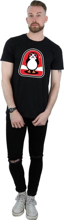 Actual product image Star Wars Mens The Last Jedi Porgs Badge T-Shirt (M)