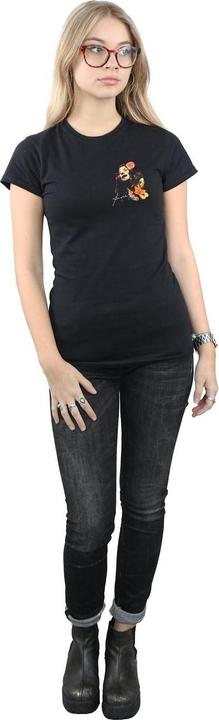 Image du produit Janis Joplin - T-shirt FLORAL FAUX POCKET - Femme (S)