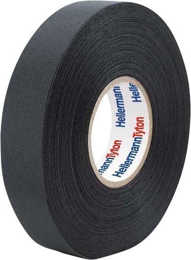 Actual product image HellermannTyton PET fabric tape 25m (19 mm)