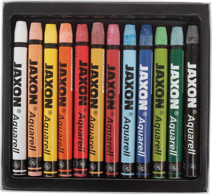 Actual product image Jaxon Watercolour Chalk 12s multicoloured (Multicoloured, 12 x)