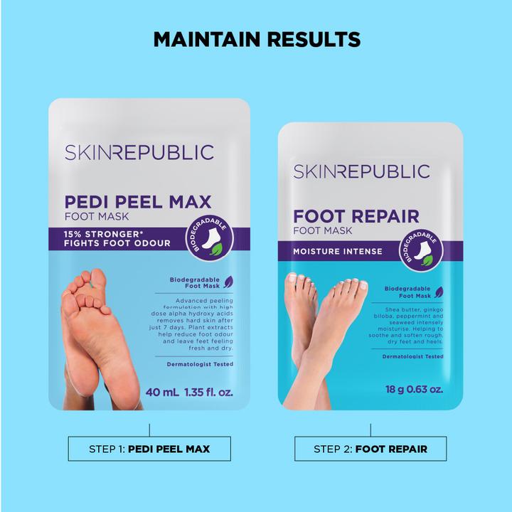 Actual product image Skin Republic Pedi Peel Max (Foot mask, 40 ml)