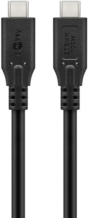 Actual product image Goobay USB Type C - USB Type C (3 m, USB 4.0, 100 W)