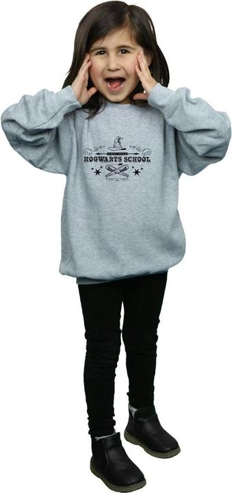 Actual product image Girls Hogwarts First Year Sweatshirt (152, 158)