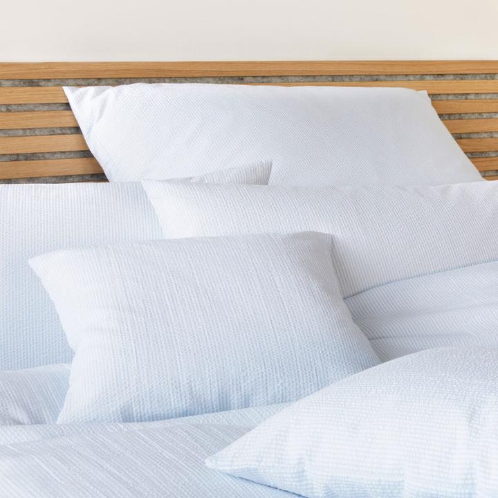 Image du produit Elegante Web-Seersucker Bettwäsche Stockholm (Set de linge de lit, 135x200 cm + 80x80 cm)