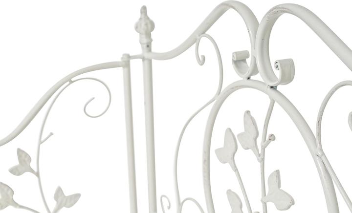 Actual product image CLP Arona floor standing shelf, antique white (60 x 33 x 158 cm)