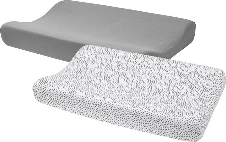 Actual product image Meyco Changing mat cover 2P Basic Cheetah (50 x 70 cm)