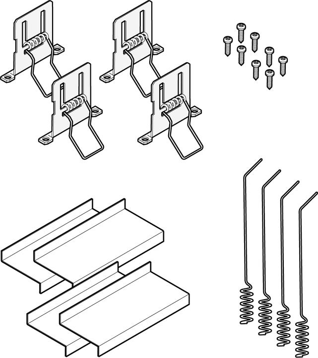 Produktbild Trilux Befestigungsfeder Siella ZBB/4 4Stck