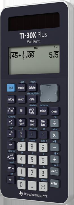 Immagine prodotto TI 30X Plus MathPrint (Celle solari, Batterie)