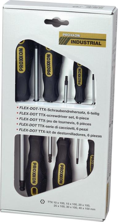 Actual product image Proxxon Flex-Dot screwdriver set (Torx (TX))