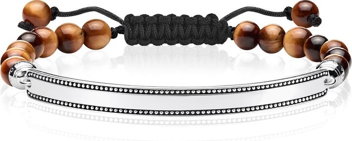 Produktbild Thomas Sabo Armband Braun (24 cm, Silber)