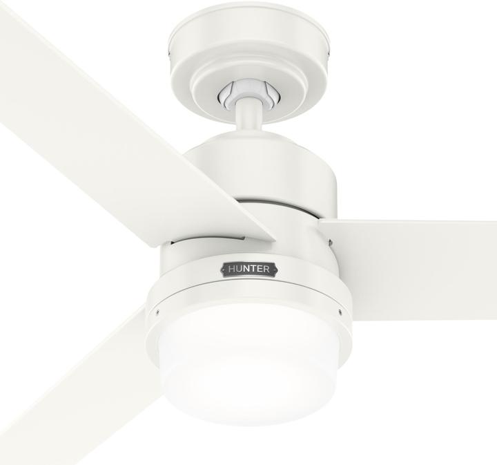 Produktbild Hunter Fans Deckenventilator Greenville Weiss mit Licht (39 dB)