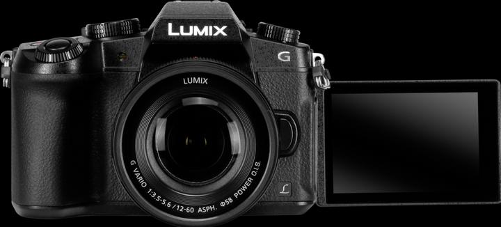 Immagine prodotto Panasonic Lumix DMC-G80 + Lumix G Vario 12-60 mm/F3.5-5.6 asph. / Power OIS (12 - 60 mm, 16 Mpx, Micro Four Thirds)