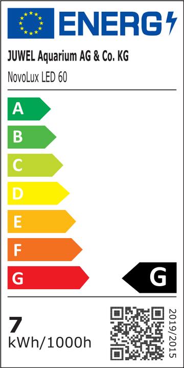 Energie-Label Juwel Aquarium PrimoLux (LED, 8 W)
