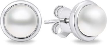 Produktbild Brilio Silver - Elegant silver earrings with real pearls EA626W