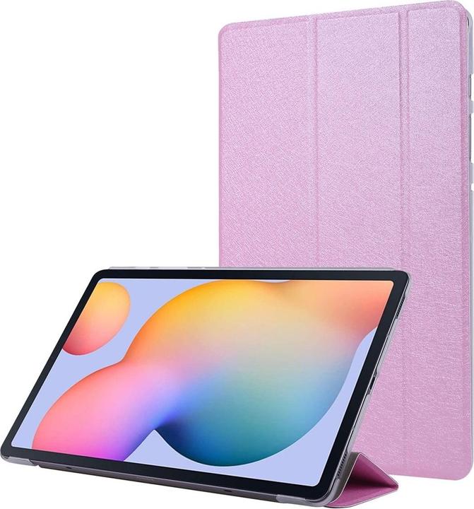 Produktbild König Design Schutz Tablet Hülle für Samsung Galaxy Tab S7 Case Cover Klapp Tasche Etuis Rosa (Galaxy Tab S7)