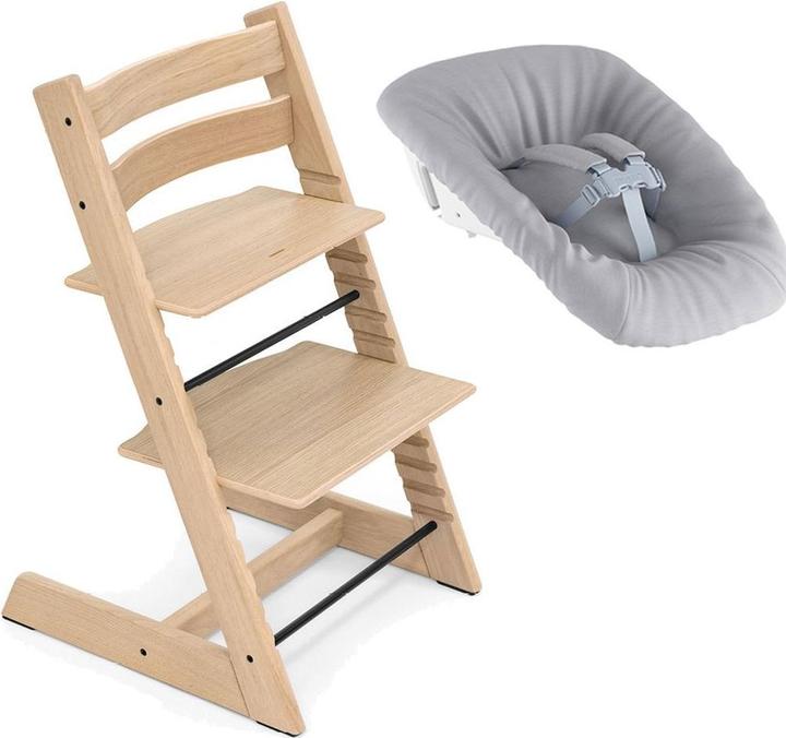Image du produit Stokke Chaise haute Tripp Trapp Oak incl. kit nouveau-né (Chaise haute)