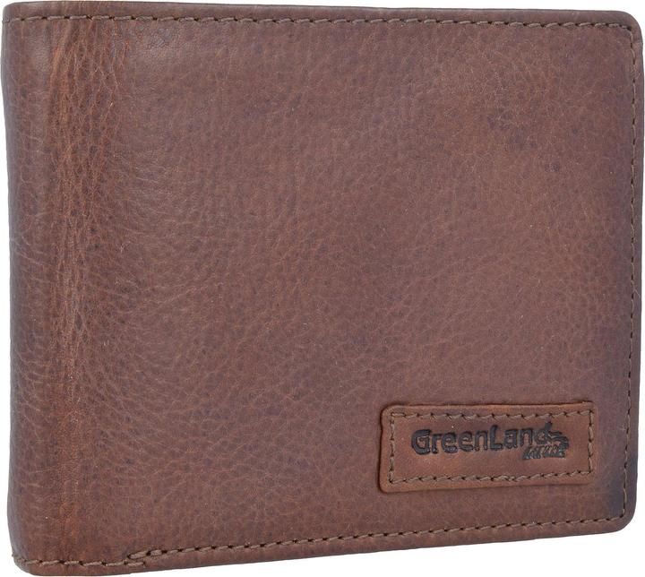 Actual product image Greenland Nature Soft & Safe wallet RFID leather 12 cm