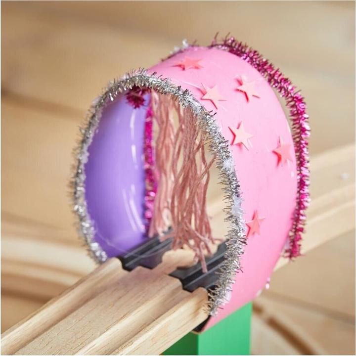 Toy2 Bandes arquées pour raccords de rails - 4 pièces