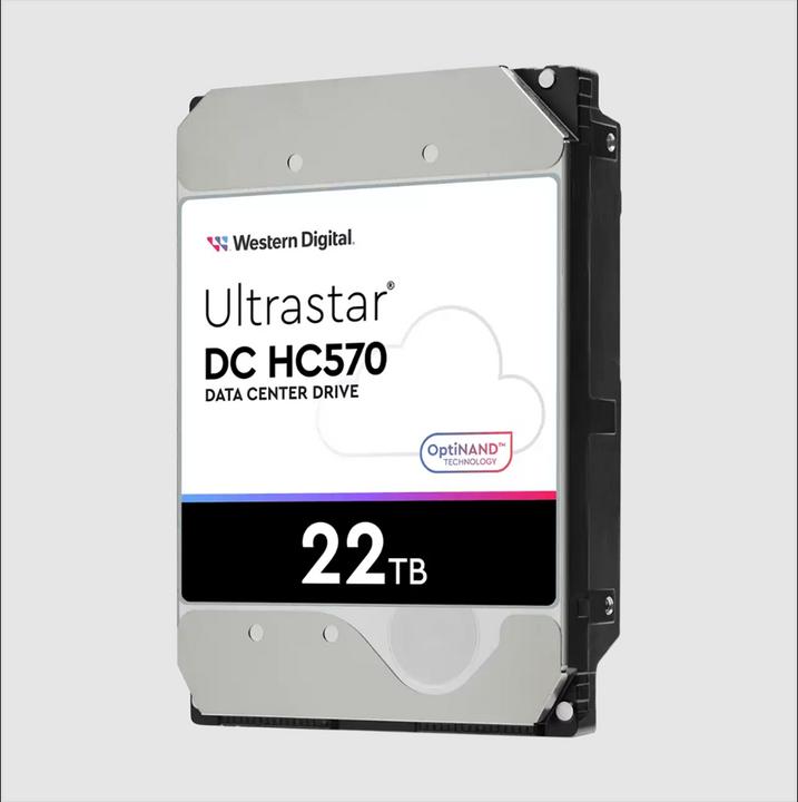 Actual product image WD Ultrastar DC HC570 (22 TB, 3.5", CMR)