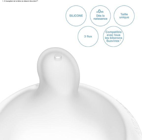 Immagine prodotto Suavinex Tettarella in silicone SX Pro 2 Pack Teat L