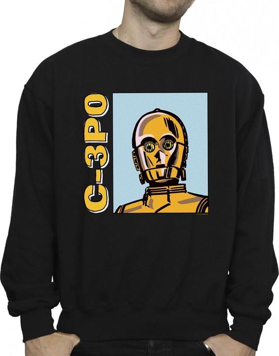 Produktbild Star Wars C3PO Line Art Sweatshirt (XXL)