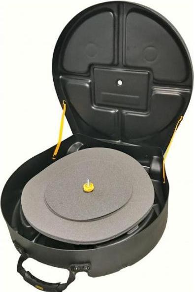 Actual product image Hardcase HN9CYM22 Cymbal Trolley 22 Cymbal Case for 9 cymbals