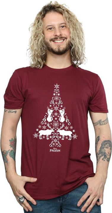Image du produit Disney - T-shirt FROZEN CHRISTMAS TREE - Homme (S)